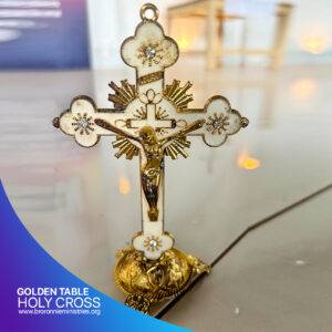 Golden Table Cross